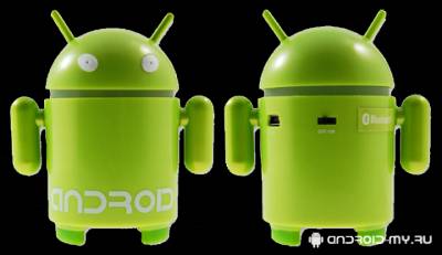 Bluetooth гарнитура в виде робота Android Bluetooth гарнитура в виде робота Android